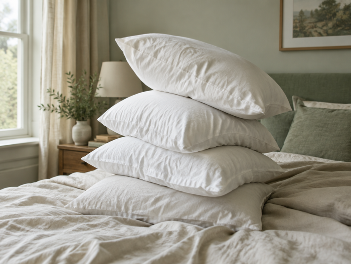 Stacking pillows